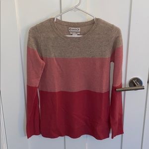 Nanette Lepore colorblock cashmere sweater